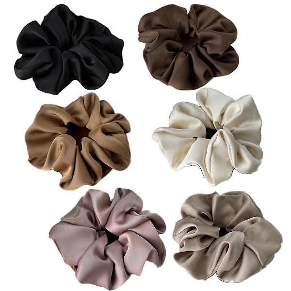 Satin Silke Hårstrikk