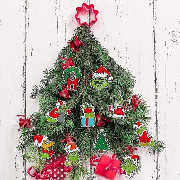 Julepynt - 30 stk. Grinch Julepynt Julepynt Julepynt Innendørs Hjemmeinnredning