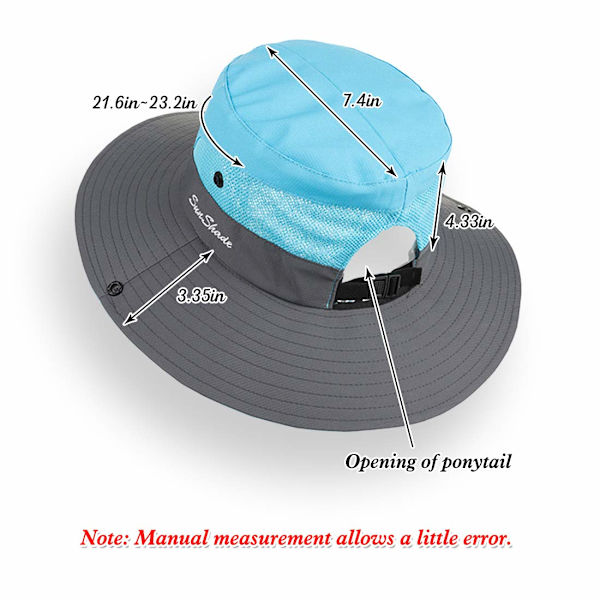 Sommar Dam Solhatt UV-skydd Sommar Bucket Hat Fällbar Bred Brätte för Resor Vandring Fiske Strand