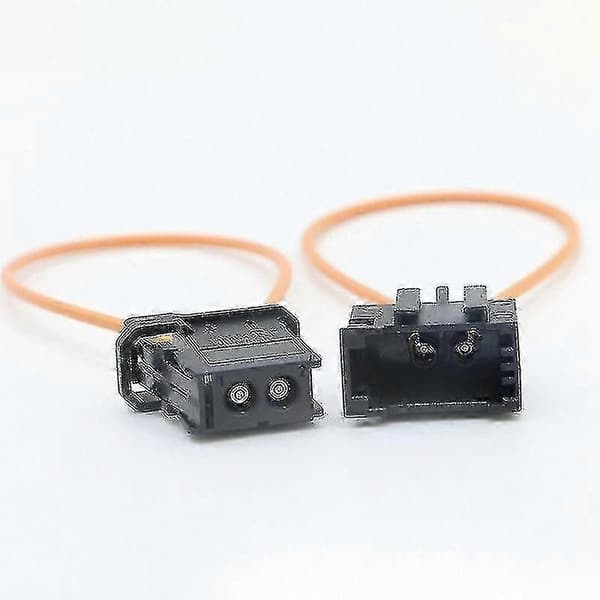 Fiber Optisk Loop Bypass Adapter Kit - Hane & Hona Kontakter för Fordonsbruk