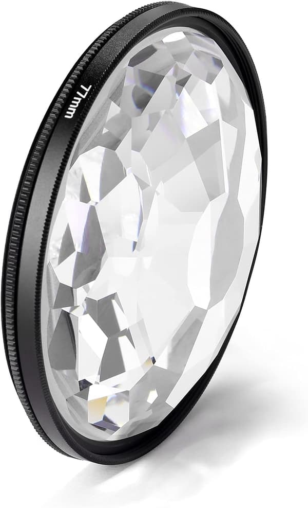 77mm Kalejdoskop Prisme Kamera Glassfilter