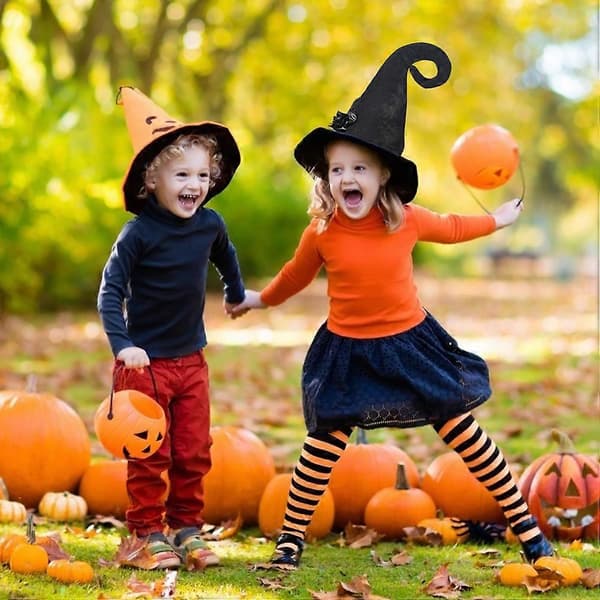 Flannel Heksehat til Kvinder til Halloween Kostumefest Cosplay