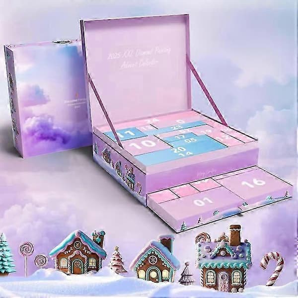 2025 XXL Diamantmålning Adventskalender