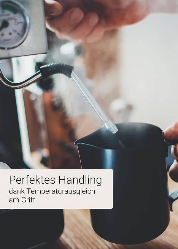 Mælkekande, rustfrit stål mælkekande Mælkekande mælkekande black 350ml