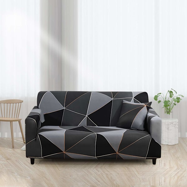 Elastisk sofaovertræk 3-personers sofaovertræk strækbart sofaovertræk
