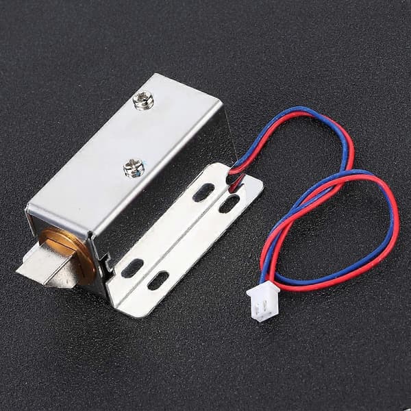 Mini Elektromagnetisk Låssats för Dörrfönster Skåp Låda 12V DC Hårdvara