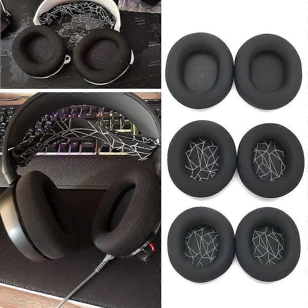 Öronkuddar för Arctis1 3 5 7 Pro Hörlurar Ersättnings Headset Skum