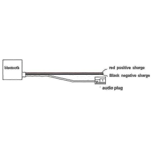 Bluetooth-adapter kompatibel med Alpine Kce-236b Cda-9852 Cda9852 9856 Cde9885 9872 Bil -ys