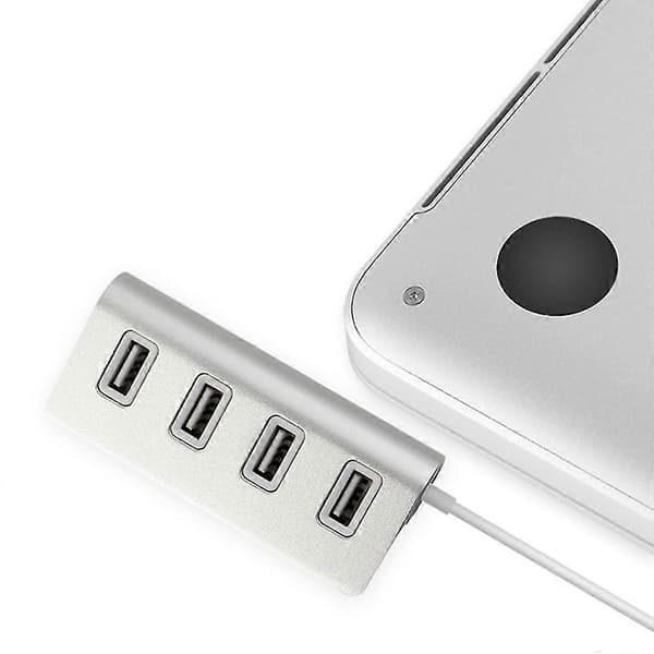 Usb 2.0 Hub Multi-Usb Splitter Adapter 4 Portar Hög Hastighet Multi-Port Hub