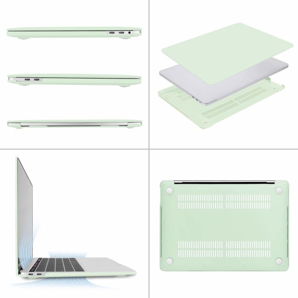 Deksel til MacBook Pro 13 tommer A1706 A1708, grønn