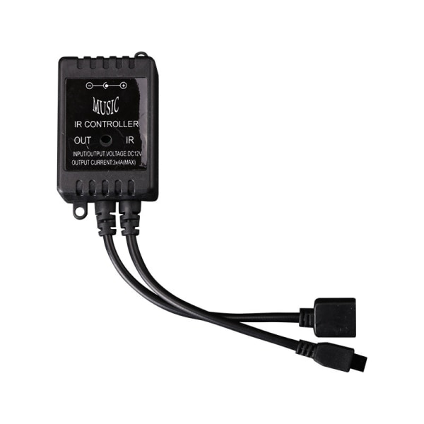 20-tasters infrarød LED RGB musikkontroller