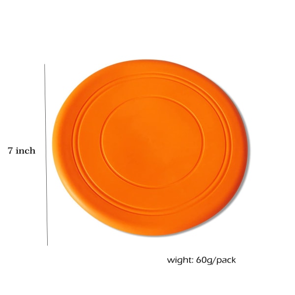 6 st Kids Flying Disc Toy Outdoor Game Disk Flyer Frisbee