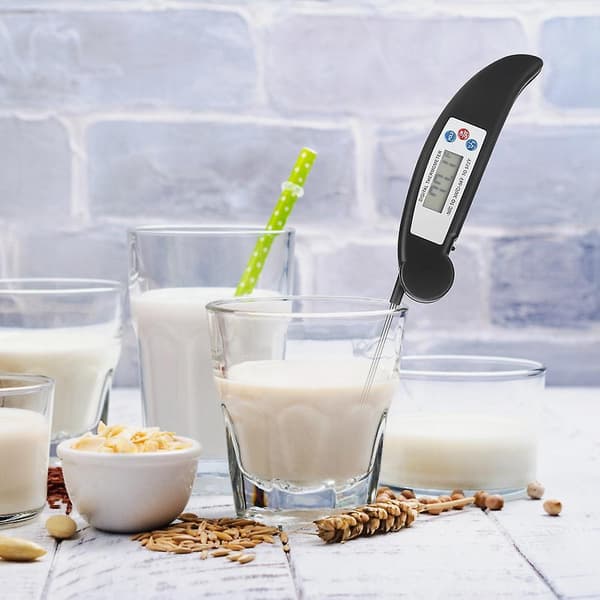 Foldbar Vandtæt LCD Digitalt BBQ Grill Termometer Køkken Madlavning Mad Termometer