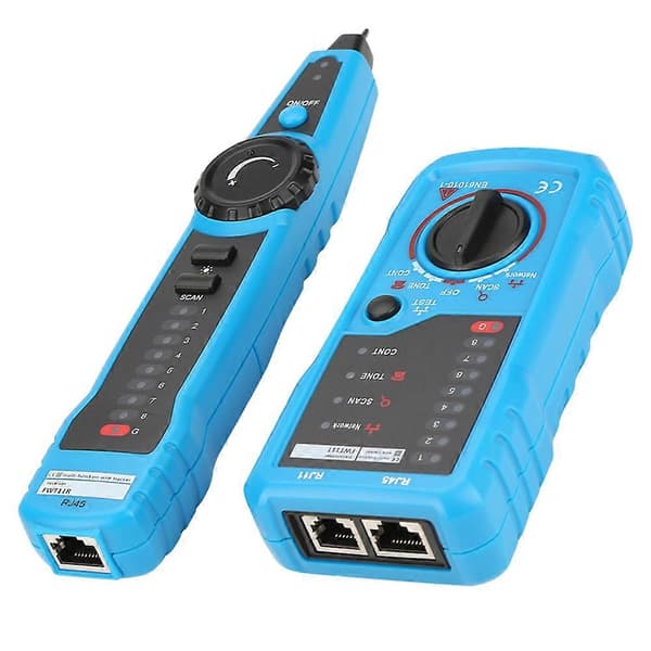 Håndholdt Ethernet LAN-netværkskabeldetektor RJ11 RJ45 Telefonledningstracker