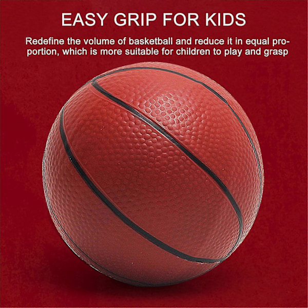 Transparent Hängande Dörr Basketbolltavla Slagfri Basketboll Bakbräda Med 1 Korgnät 4 Krokar 1 Basketboll black