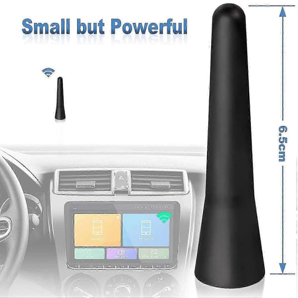Bil 6,5 cm Mini Radioantenne Med Fm / Am / Dab Mottaksfunksjon