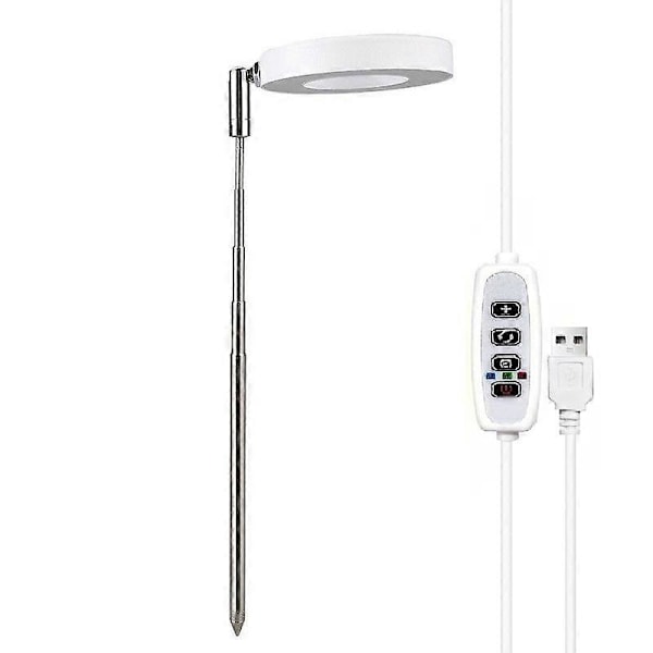 Valkoinen, 1 kpl, Kasvivalo LED-valoilla