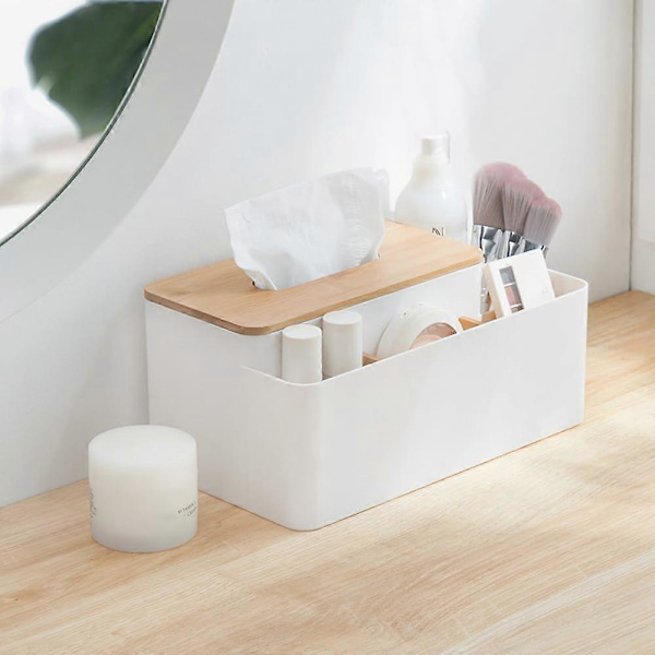 Multifunktionel Kleenexboks Rektangulær Kleenexholder Dispenser fo