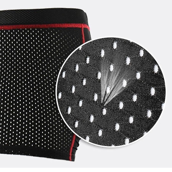 Andningsbara cykelshorts cykelunderkläder gel pad stötsäker red XL