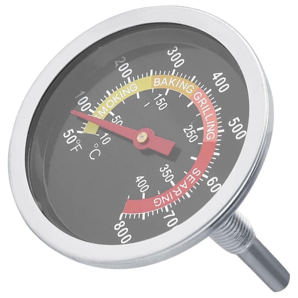 BBQ-termometer i rostfritt stål, temperaturmätare för grillning 50~800