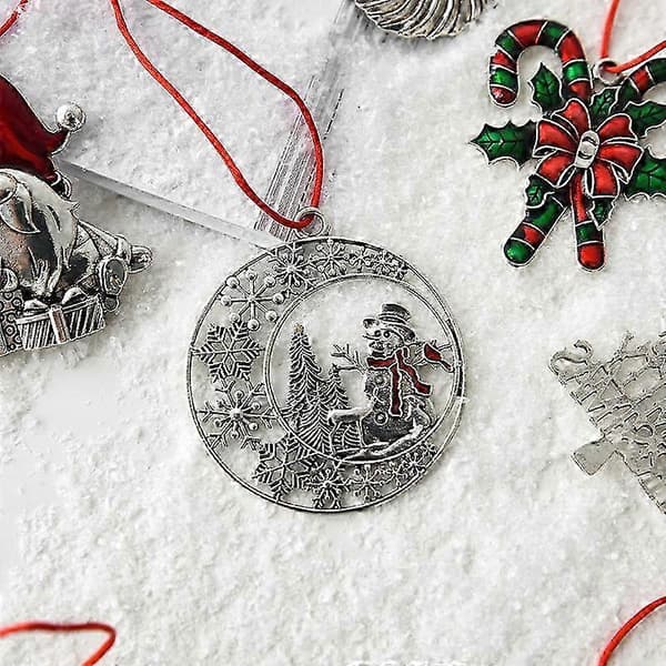 Julgransprydnader för juldekoration och julpynt