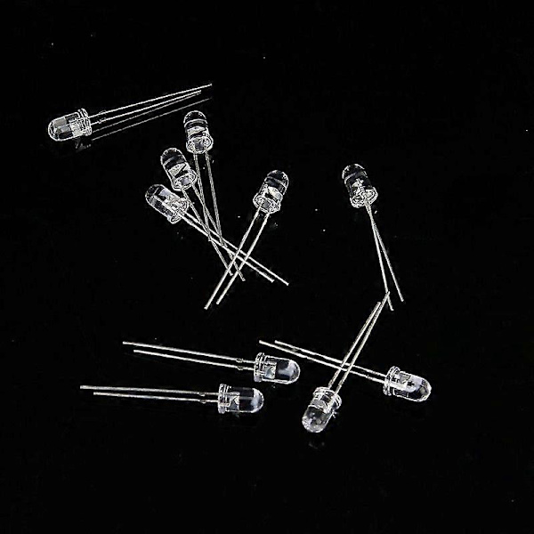 10st 5mm IR LED Infraröd Ljusdiod.