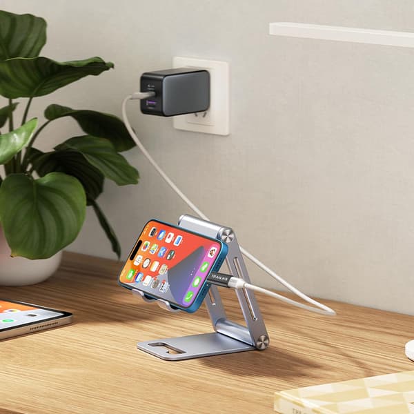 Lyn til USB C-adapter, støtter PD 60W hurtiglading og dataoverføring for 15/15 Pro/15 Plus/15 Pro Max black