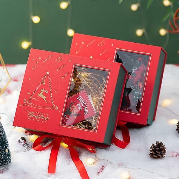 Julklappsask Tom Ask Stor Födelsedagspresent Förpackningsask Presentask Äppelask Julklapp_Speciell Gåva