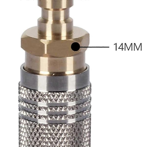 8mm Hane Snabbkopplingsplugg Adapter Med 8mm Hona Snabbkopplingskoppling Adapter Rostfritt Stål Koppling