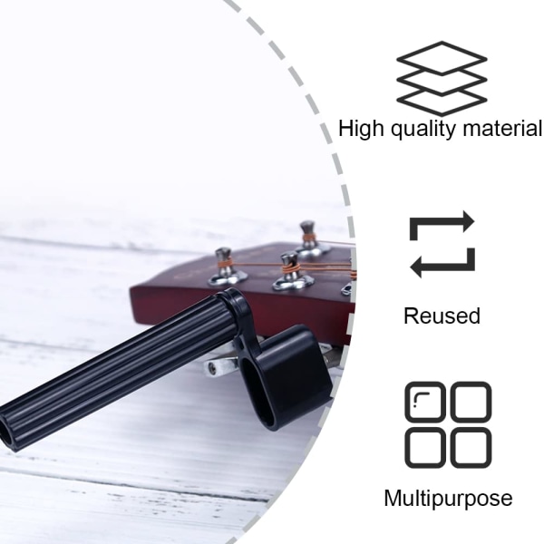 Gitarstrenger-opptrekker Multifunksjonell Peg Winder for gitar