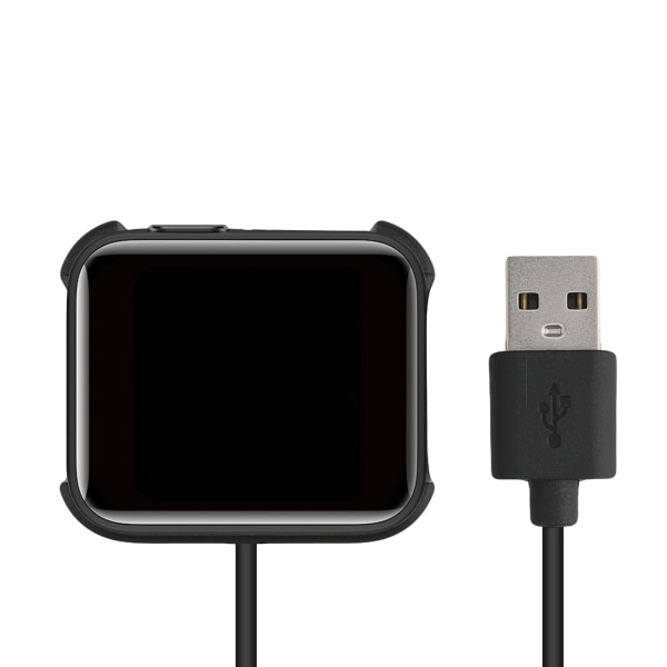 USB-kabelladdare kompatibel med Xiaomi Mi Watch Lite/Redmi Watch-kabel - Laddningssladd för smartklocka - Svart