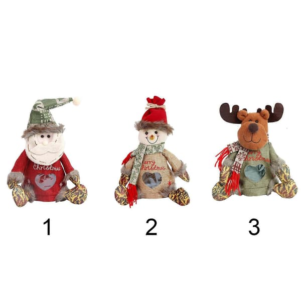 Julklappspåsar med dragkedja, Julklapps-dockpåsar, Snabba tygklappspåsar