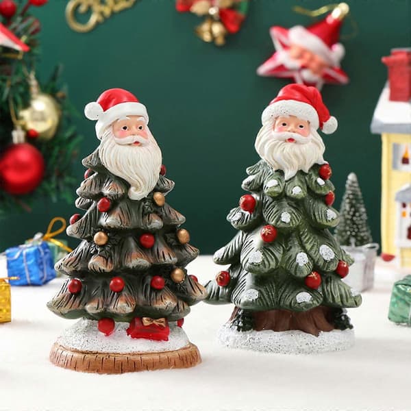 Julepynt Juletre Skrivebord Ferie Julepynt Ornamenter