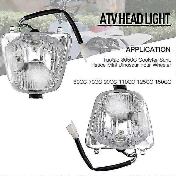 ATV Forlygte Samling 50Cc 70Cc 90Cc 110Cc 125Cc 4.