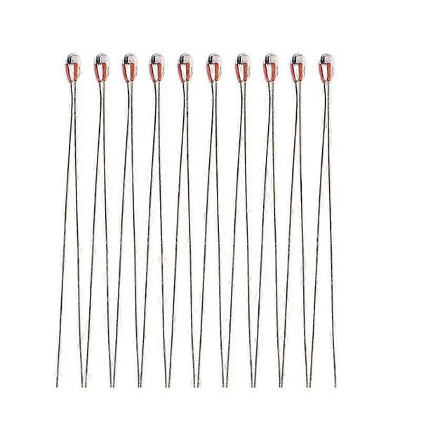 10 st 3D-skrivare 100k Ohm Ntc 3950 1% Termistorer 1,8 mm Temperatursensor