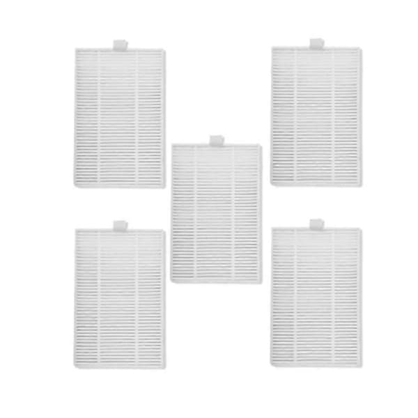 5 stk./parti HEPA-filter til C30B filter robotstøvsuger reservedele udskiftning.