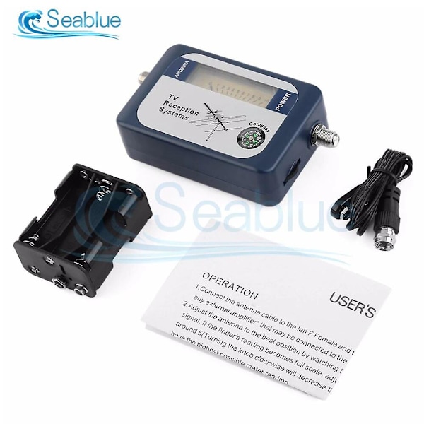 Tv-antennfinnare Antenn Digital Terrestrial Signal Meter Pointer TV Satellitmottagare