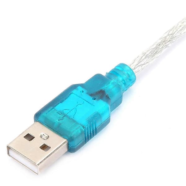 USB till RS232 Seriell Port Adapterkabel 9 Pin - 2-pack