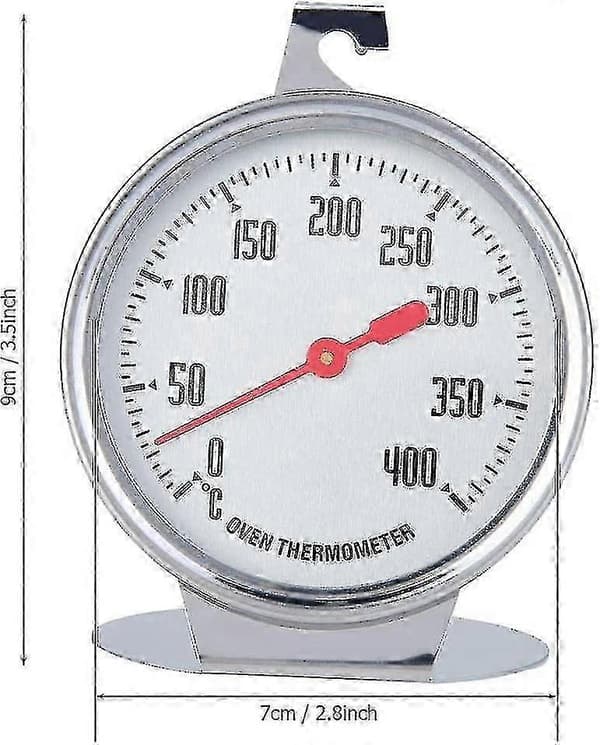 Ovntermometer i rustfrit stål