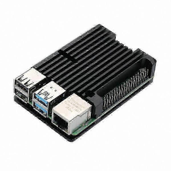 Aluminiumslegering Kabinet til Raspberry Pi 4 B+ med Varmeafledningsegenskaber