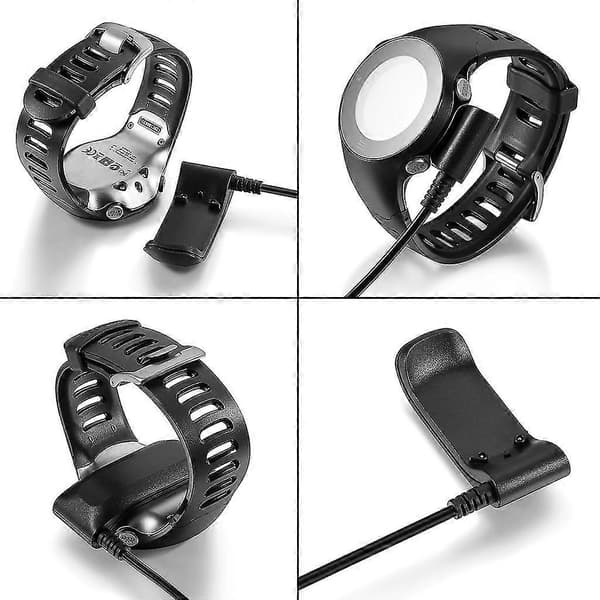 Magnetisk USB-clipsopladerkabel Dockingstation til Garmin Forerunner 610 GPS-ur