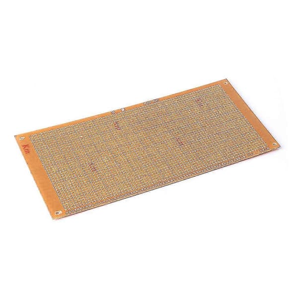 3 st Ensidig Prototyp Matrix PCB Kretskort 22cm X 10cm
