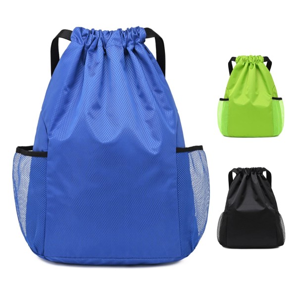 Snøre vandtætte tasker, String Swim PE taske, Oxford stof rygsæk tasker til mænd og kvinder, til sportsskole strandferier Svømmerejser