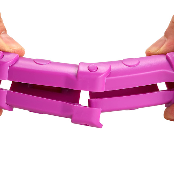 Vektet Hula Hoop, Smart Hula Hoop med Ball, 24 Avtakbare