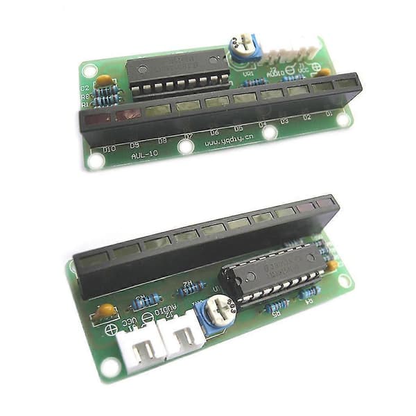 Lm3915 Lydsignal Lydnivåindikator DIY Kit Elektronisk Øvelse Læring