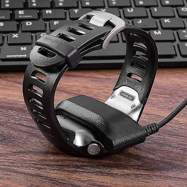 Magnetisk USB-clipsopladerkabel Dockingstation til Garmin Forerunner 610 GPS-ur