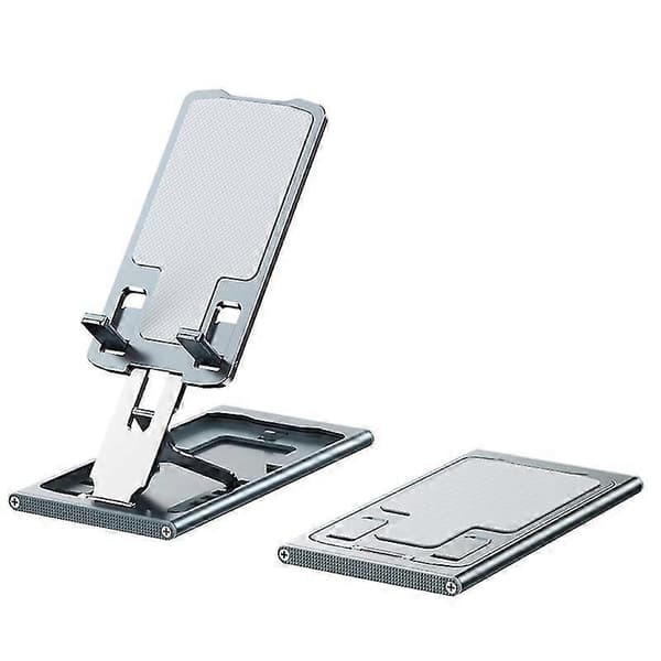 Bærbar Foldbar Desktop Mobiltelefonholder i Aluminium Legering Passer Til Arbejde Læsning