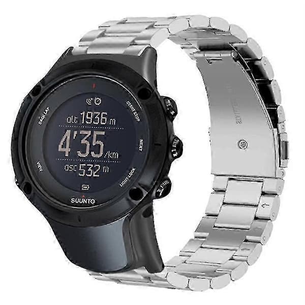 Til Suunto Ambit3/Ambit2/Ambit Steel urrem 3-perle armbånd udskiftning