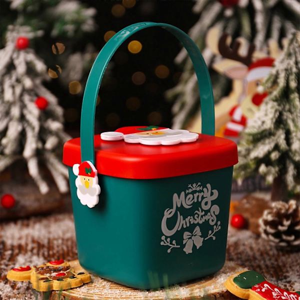 Juläpplen Låda Julafton Julfrukt Presentförpackning Julklappspapper Jul