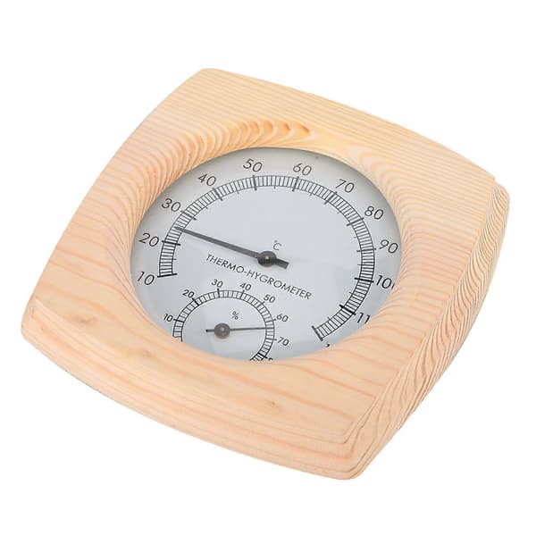 Digitalt termometer og hygrometer for badstue, temperaturmåler